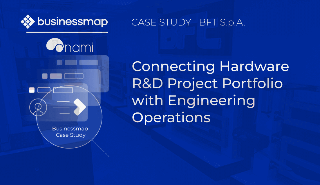 How a Hardware Product Development Company Connects a Portfolio of R&D Projects with Engineering Operations?