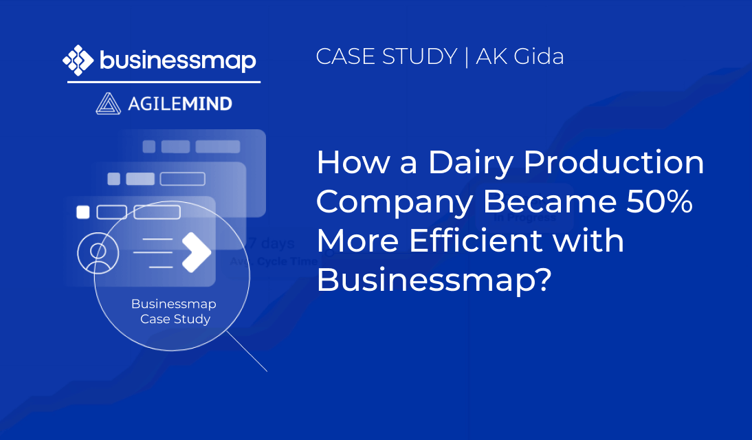 How a Dairy Production Company Became 50% More Efficient with Businessmap? 