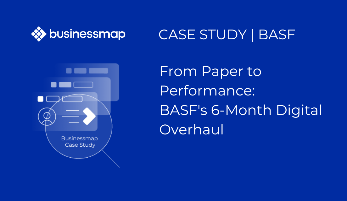 From Paper to Performance: BASF's 6-Month Digital Overhaul