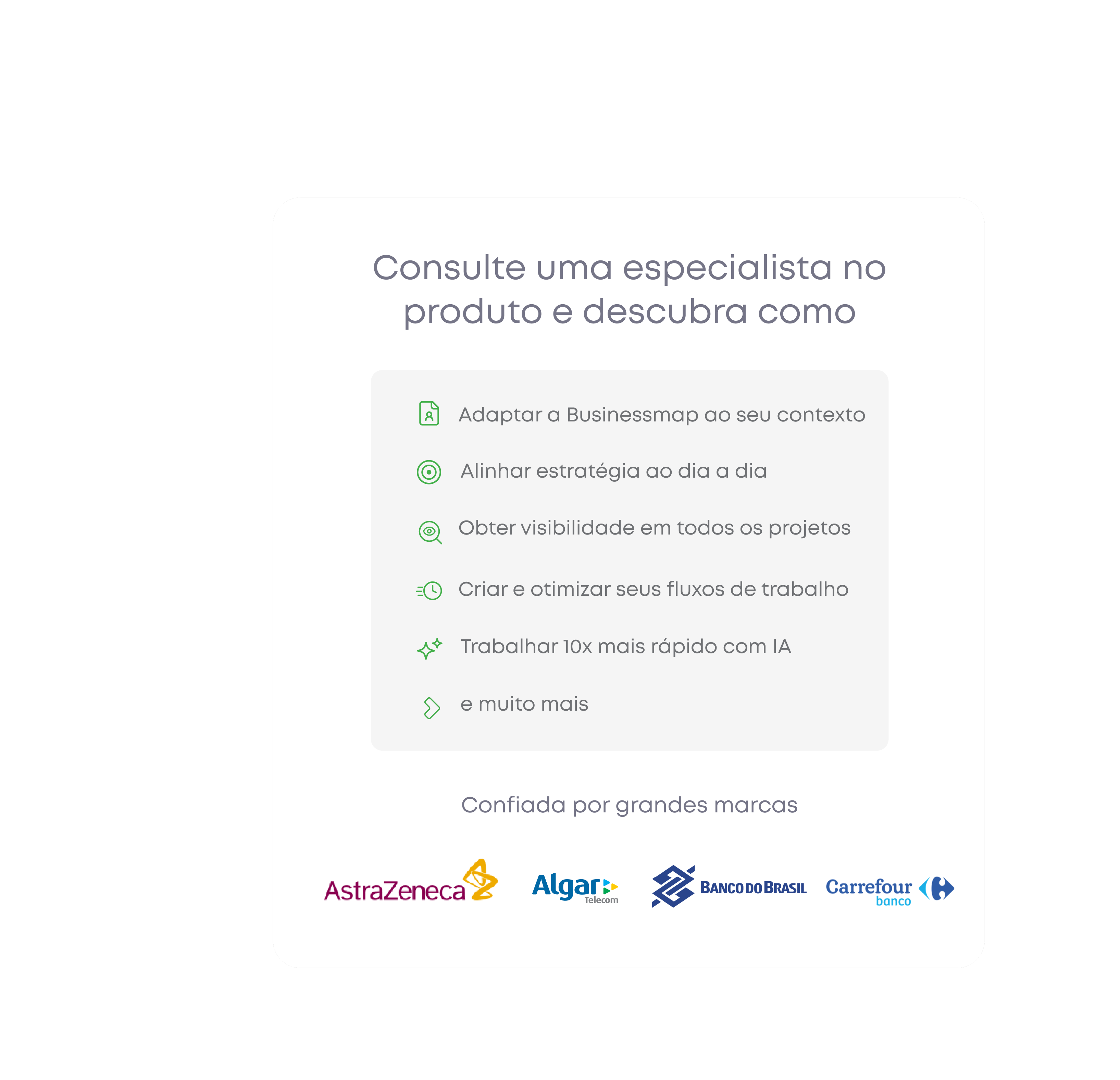 Quer ver o Businessmap software platform em ação?