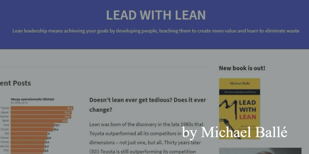 Lean blog - Lead with Lean