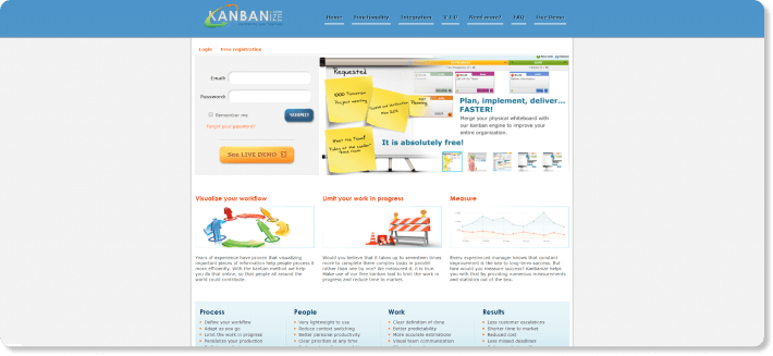 kanbanize-website-first-version
