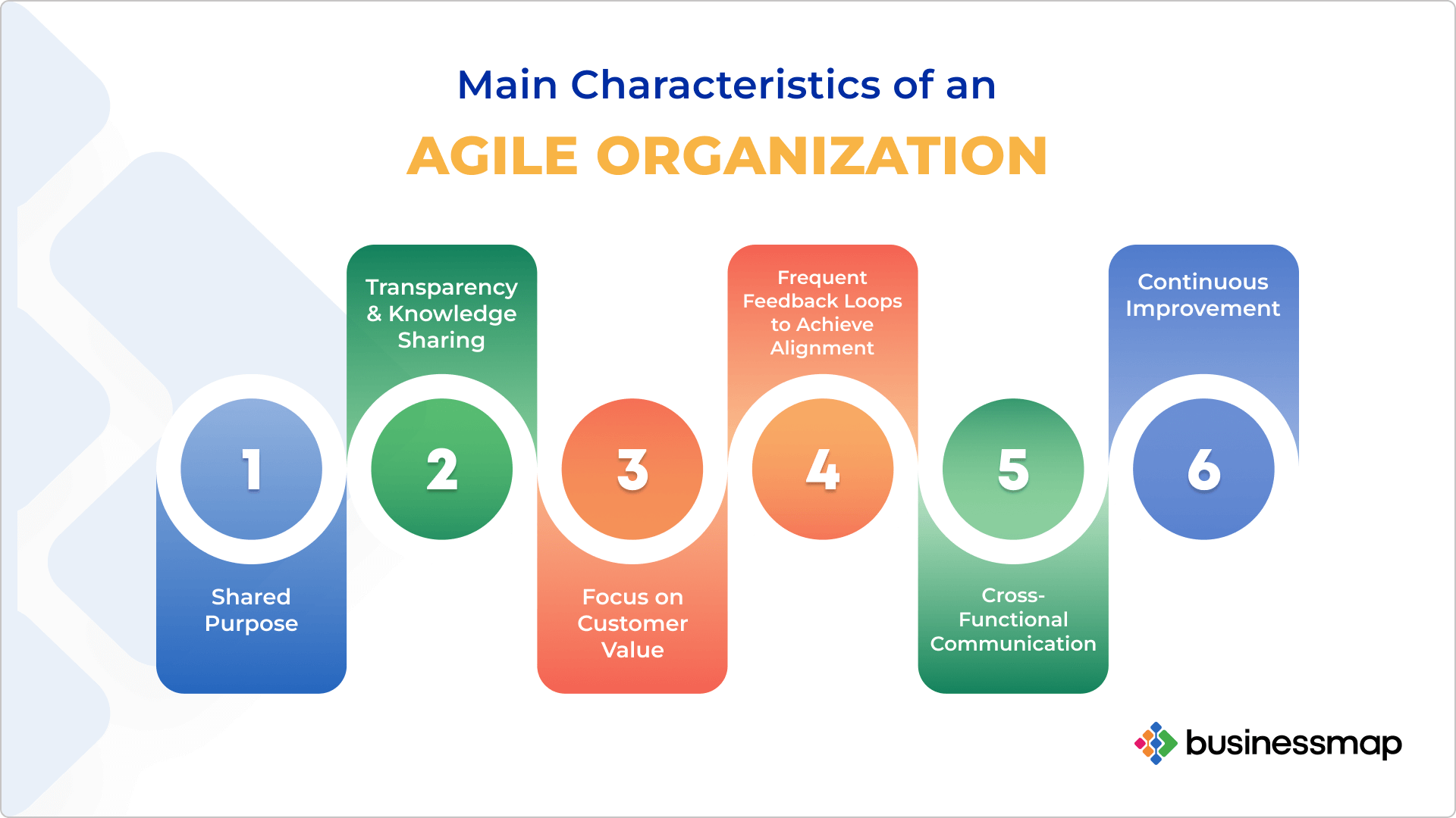 Agile organization characteristics