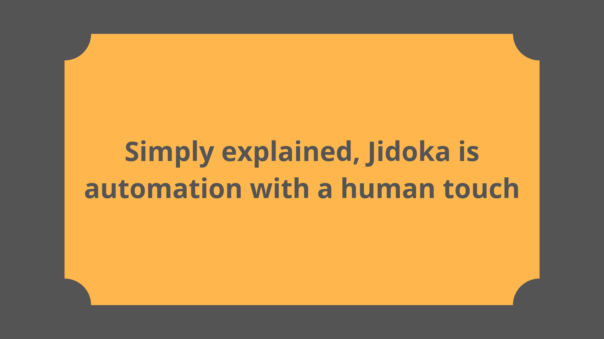 Difference between integrated Jidoka and SLAE-CP