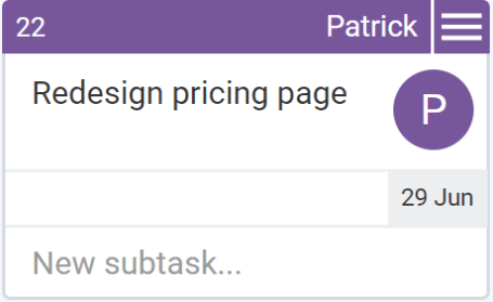 configurazione della carta kanban