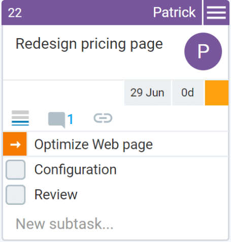 configurazione della carta kanban